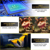 Enregistreur vidéo hdmi HDMI vers USB HD Video Audio Game Capture 1080P streaming card capturadora de video hdmi