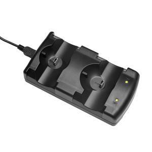 Base de carga dual USB 2 en <span class=keywords><strong>1</strong></span> para <span class=keywords><strong>PS3</strong></span>, soporte de carga móvil, estación de carga Base de cargador doble, multicargador para controlador <span class=keywords><strong>PS3</strong></span> - Product Image 3