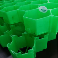 Grilles de renforcement du sol, grille de stabilisation pour gravier et gazon/grille hexagonale en plastique pour allée