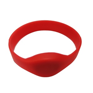 13.56MHz NFC NTAG213 NTAG215 NTAG216 silikon bileklik su geçirmez RFID bilezik