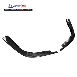 Séparateurs latéraux de pare-chocs avant en Fiber de carbone F8 pour Ferrari F8 Tributo Spider 2019-2022 - Product Image 1