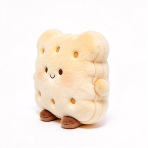 Manufacturer Cute Cotton Toys Plush Throw Biscuit <b>Pillow</b> Soft Custom Biscuit <b>Shaped</b> Plush Throw <b>Pillow</b> Toy Plush Biscuit <b>Pillows</b> - Product Image 4