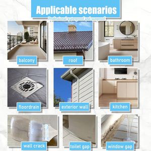Polyurethane <b>Waterproof</b> Coating High Performance Durable Eco-Friendly High Strength Liquid for Roof Floor Wall Indoor Outdoor - Product Image 6