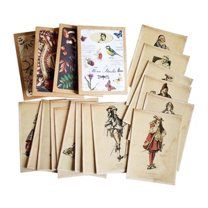 16 pz/pacco carte di nozze retrò animali regalo biglietto di <span class=keywords><strong>auguri</strong></span> per la festa del nuovo anno di <span class=keywords><strong>natale</strong></span> cartolina d'invito Vintage cartolina - Product Image 3