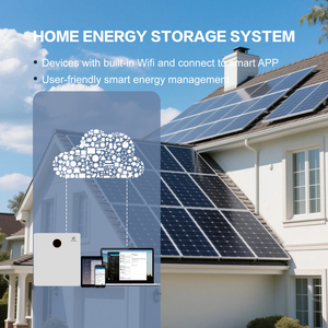 Sistema de Almacenamiento de Energía Híbrido Fotovoltaico para el Hogar Zsen, Sistema <span class=keywords><strong>Solar</strong></span> de Pared <span class=keywords><strong>con</strong></span> Batería LiFePO4 de 30-40KW, 100Ah, 5.12kWh, CAN - Product Image 4