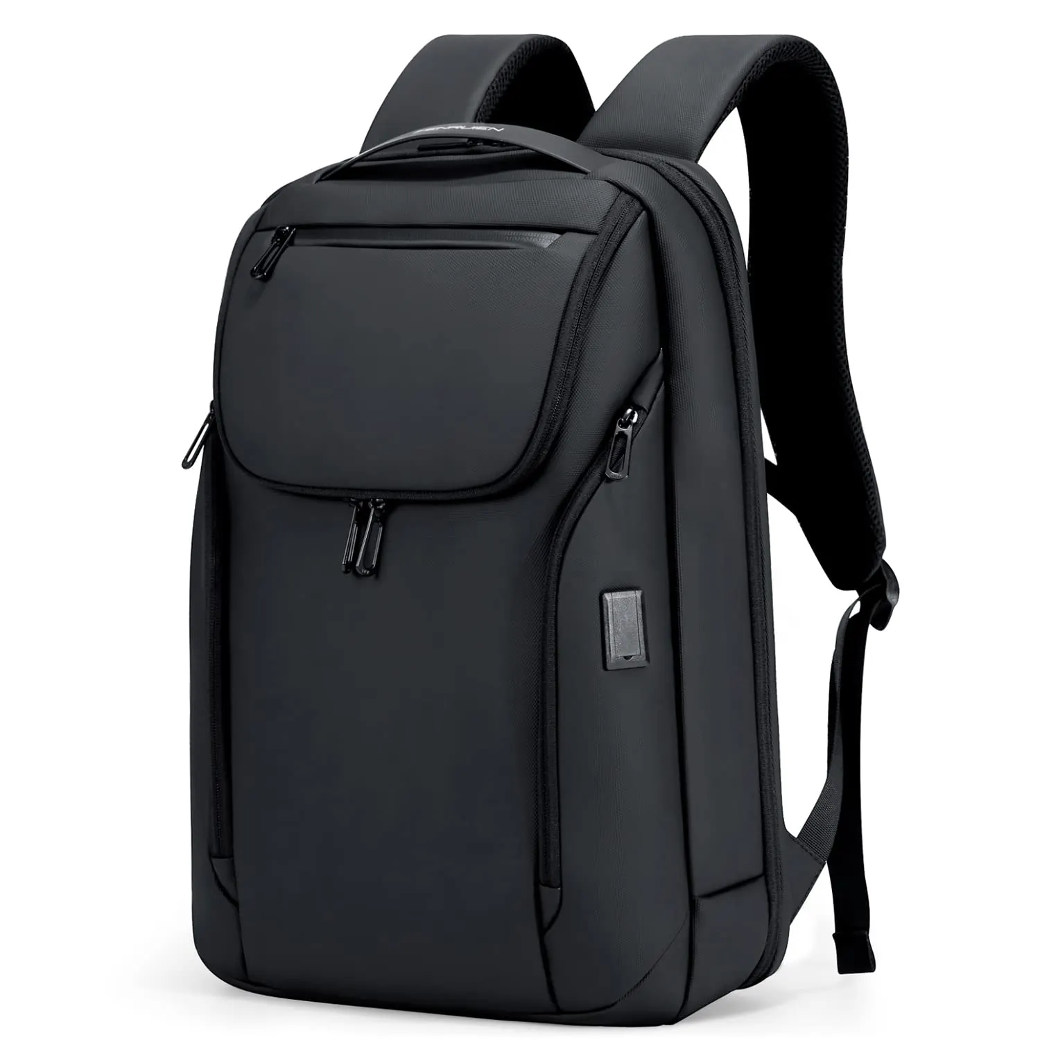 15.6 इंच कंप्यूटर विरोधी चोरी निविड़ अंधकार बैग के साथ यूएसबी चार्जिंग पोर्ट और YKK डबल Zippers के लिए व्यापार Mens Backpacks काम