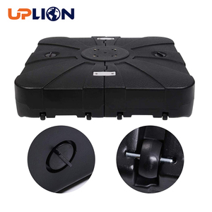 <span class=keywords><strong>Base</strong></span> de sombrilla de patio grande Uplion <span class=keywords><strong>Base</strong></span> de sombrilla cuadrada de arena/agua rellena con ruedas - Product Image 1