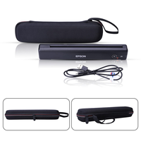 Scanner de documents Epson Workforce ES-50/ES-55R/ES-60W/ES-65WR/DS-30/DS-70/DS-80W personnalisé pour étui de voyage rigide et sac de rangement