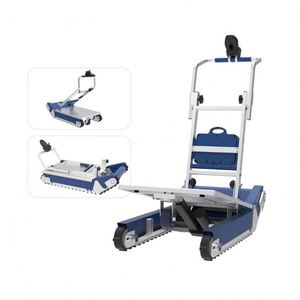 Escalador de escaleras 300Kg Robot de escalada Carro plegable <span class=keywords><strong>Climer</strong></span> manual Objetos pesados en movimiento Carro apilador de aluminio Tirador - Product Image 1