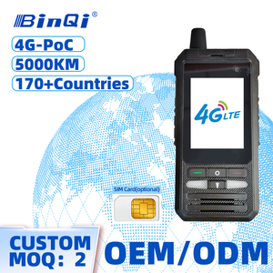 Radio bidirectionnelle GPS longue portée 5000 km BinQi 4G POC pour agents de sécurité, radio bidirectionnelle avec carte SIM, <span class=keywords><strong>interphone</strong></span> sans fil - Product Image 1
