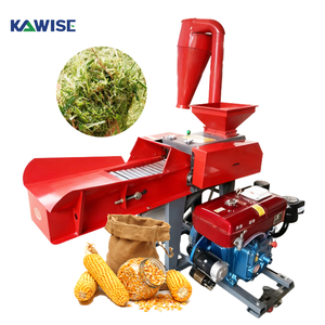 <span class=keywords><strong>Broyeur</strong></span> à paille diesel portable avec roues pour le traitement de l'ensilage et des aliments pour animaux - Product Image 1