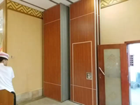 Acoustic Wooden Sliding Walls Partition Panels Folding Wooden Panel for Office