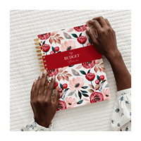 Journal de suivi des dépenses mensuelles Petit lot Cahiers de finances personnelles personnalisés Enveloppes cadeaux en espèces pour femmes Planificateurs budgétaires hebdomadaires
