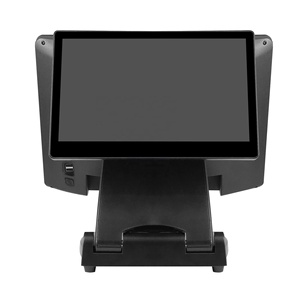 Sistema <span class=keywords><strong>TPV</strong></span> de Pantalla Táctil Dual para Restaurante, Comercio Minorista y Mercado, Caja Registradora Táctil, Sistema Kassen OEM 15, Sistemas POS Económicos en Venta - Product Image 2