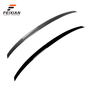 2024 for BMW 5 Series I5 G60 M5 Tail Top <strong>Spoiler</strong> ABS Piano Black <strong>Carbon</strong> <strong>Fiber</strong> Pattern Fixed Rear Wing Cross-Border Modification - Product Image 6