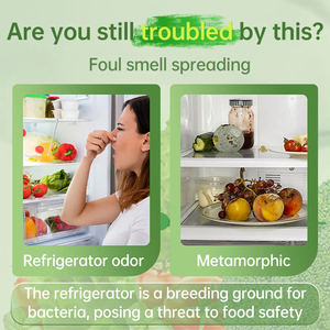 Desodorante Sólido de Carbón Activado Reutilizable, Eliminador de Olores <span class=keywords><strong>para</strong></span> Refrigerador y Congelador, y Ambientador <span class=keywords><strong>para</strong></span> el Hogar - Product Image 2