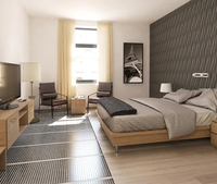 Systèmes de plancher en feuille rayonnante à film chauffant électrique en carbone graphène pour la maison et l'appartement