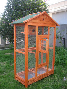 Arka bahçe açık büyük ahşap kuşlar kafes papağan ispinoz bütçeleri kafes - Product Image 5