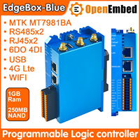 EdgeBox Automation - Controles Industriales, PLC, Gateway IOT, Doble RS485, Ethernet, 6DO, 4DI, WIFI, Linux OpenWRT, Controlador Programable