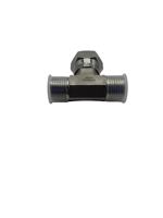 Raccords de transition hydrauliques en acier inoxydable de Chine, Té égal, Raccord rapide à trois voies BB, Té en T Parker, Usiné CNC pour tuyau