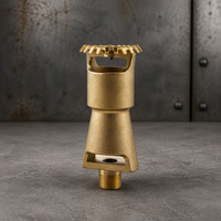 Buse de pulvérisation double usage eau et mousse en laiton pour la lutte contre les incendies aéroportuaires - Accessoires d'équipement incendie