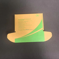 Boîte en papier kraft de haute qualité, logo personnalisé, découpe à la forme, laminage mat, gaufrage, revêtement UV, échantillon gratuit, prix bas, boîte d'expédition recyclée