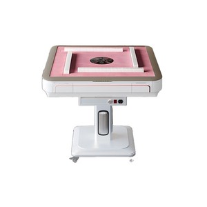 Table de Mahjong Pliante Entièrement Automatique de Luxe pour Usage Domestique, Matériau en Fausse Fourrure de Cachemire, Mélange Automatique des Jetons, Silencieuse, Chauffante, pour le Divertissement - Product Image 1