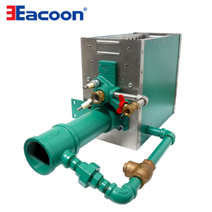 Horno calentador de aire caliente industrial de Gas/aceite de 220V con soplador eléctrico Control PLC de 220V para secado y calefacción de betún - Product Image 3