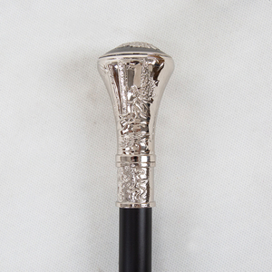 Canne vintage à tête d'aigle, poignée en argent, canne décorative steampunk, canne rétro américaine - Product Image 6