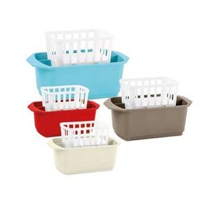 Egouttoir à couverts rectangulaire 24x13x14h Nettoyeurs d'évier de cuisine - Product Image 2
