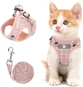 Correa reflectante transpirable para perro pequeño, arnés de pecho de Estilo Chaleco para mascotas, novedad de 2022 - Product Image 1