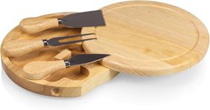 <span class=keywords><strong>Planche</strong></span> à <span class=keywords><strong>fromage</strong></span> ronde Bambus Schneidebrett Plateau de <span class=keywords><strong>charcuterie</strong></span> Cuisine de <span class=keywords><strong>charcuterie</strong></span> <span class=keywords><strong>Planche</strong></span> à découper naturelle avec ensemble de couteaux naturels - Product Image 4