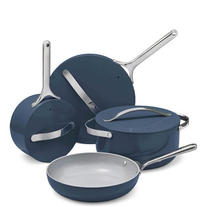 Hot Sale Aluminum Pressed 7pcs Non-Stick <b>Cookware</b> Set with Ceramic Coating No-Taxin with Induction Base - Product Image 1