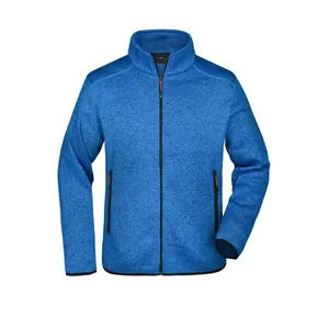 Veste en polaire tricotée pour homme, merchandising personnalisé - Product Image 2
