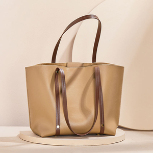 Sac à main pour femme de grande capacité 2026, sac à main vintage décontracté en <span class=keywords><strong>cuir</strong></span> souple marron, sacs fourre-tout pour femmes, pas encore d'<span class=keywords><strong>avis</strong></span> - Product Image 2