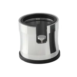 Sturdy aluminum Tamping Stand for Coffee Machine and Coffee Tamper Storage Base with Mat Hand Coffee Tampers Accessories