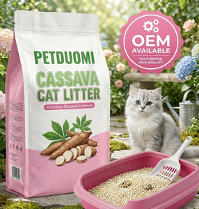 Factory Direct Cassava Cat Litter Eco Friendly Odor Control Cat <b>Sand</b> OEM Manufacturer - Product Image 1
