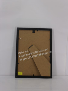 Fabbrica semplice nero ecologico con immagine colorata decorata MDF foto in legno fotogramma 21x30cm o dimensioni personalizzate - Product Image 4