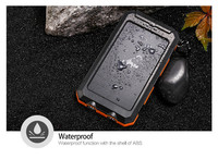 Ali bea — batterie solaire étanche, 10000mah, panneau d'alimentation