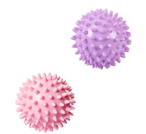 KWO Homegym Großhandel Yoga Logo Benutzer definierte Ganzkörper Solid Silikon Muskel Gummi Gym Yoga PVC Körper <span class=keywords><strong>Spiky</strong></span> <span class=keywords><strong>Foot</strong></span> Pink <span class=keywords><strong>Massage</strong></span> <span class=keywords><strong>Ball</strong></span> - Product Image 1
