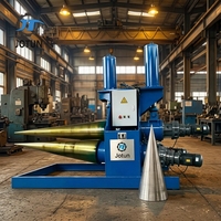 Machine à rouler les cônes pour la formage de pièces structurelles coniques, le roulage de tôles métalliques et le pliage de plaques d'acier pour la fabrication de réservoirs