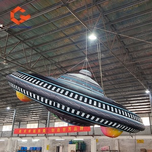 Venta al por Mayor Directa de Fábrica, Globo Inflable Gigante Personalizado con Forma de Nave Espacial OVNI para Decoración de Fiestas Temáticas de Ciencia Ficción - Product Image 5