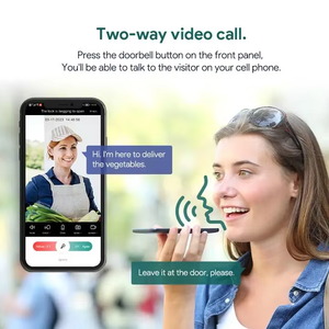 Cerradura Inteligente para Puerta con Doble Huella Dactilar, Reconocimiento Facial, Aplicación Tuya, Tarjeta de Memoria, Seguridad para Hoteles, Cerradura Electrónica Inteligente de Grado C - Product Image 3