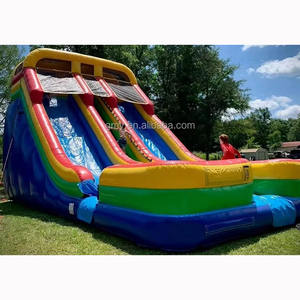 Toboggan gonflable double ligne toboggan gonflable pour <span class=keywords><strong>piscine</strong></span> commerciale toboggan gonflable pour la <span class=keywords><strong>location</strong></span> estivale - Product Image 1