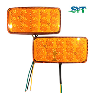 138*68 Mét vàng LED ban ngày Chạy ánh sáng phía sau LED đèn cho xe giải phóng mặt bằng cho xe tải sử dụng - Product Image 5