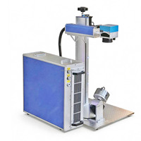 Machine de marquage et de gravure au laser à fibre CNC JPT 100W 120W 200W 300W M8 M7 pour le givrage de miroirs et le marquage de surfaces de verre 120W