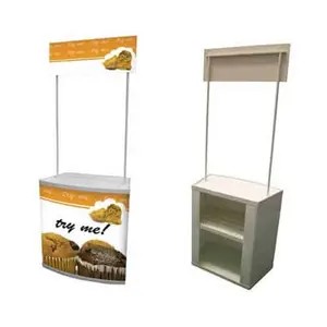 Exhibition Stand Foldable Outdoor Wholesale Custom Design Advertising Promotion Booth Table