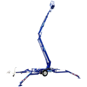 Plataforma de Trabalho Aéreo Montada em Trailer Wanlift, Elevador de Tesoura Rebocável - Product Image 4