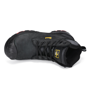 Botas DE TRABAJO DE SEGURIDAD DE CUERO impermeables antibacterianas fuertes negras clasificadas S3 HRO <span class=keywords><strong>CI</strong></span> HI con punta compuesta <span class=keywords><strong>EN</strong></span> ISO 20345 - Product Image 6