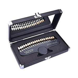 Guía <span class=keywords><strong>de</strong></span> sombra <span class=keywords><strong>de</strong></span> blanqueamiento <span class=keywords><strong>de</strong></span> dientes <span class=keywords><strong>de</strong></span> plástico 3D profesional con espejo, tabla <span class=keywords><strong>de</strong></span> sombra <span class=keywords><strong>de</strong></span> blanqueamiento <span class=keywords><strong>de</strong></span> dientes clásica <span class=keywords><strong>de</strong></span> 20 colores - Product Image 1